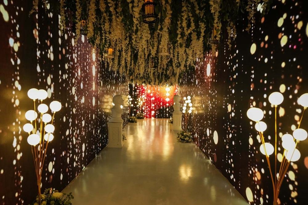 Fairy-light corridor